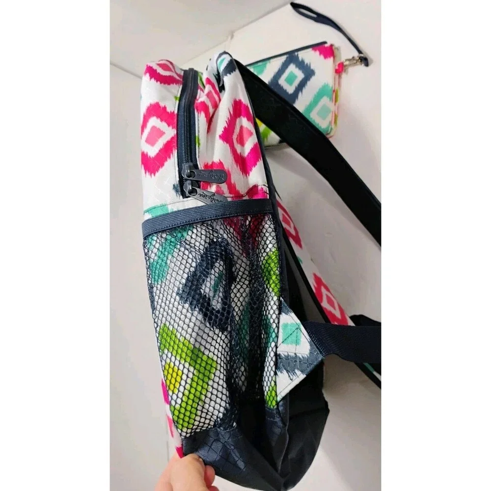 NEW Thirty One Going My Way Backpack And Matching Wristlet School Travel Laptop